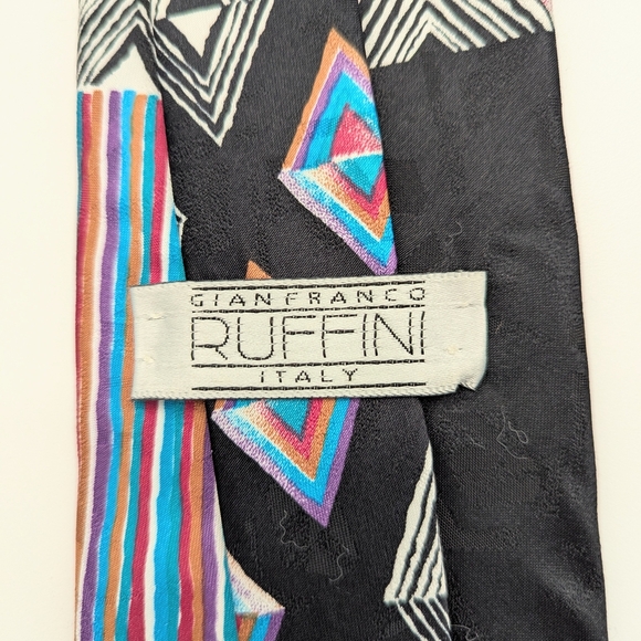 Vibrant Gianfranco Ruffini Italy Men's Ties - Picture 5 of 8